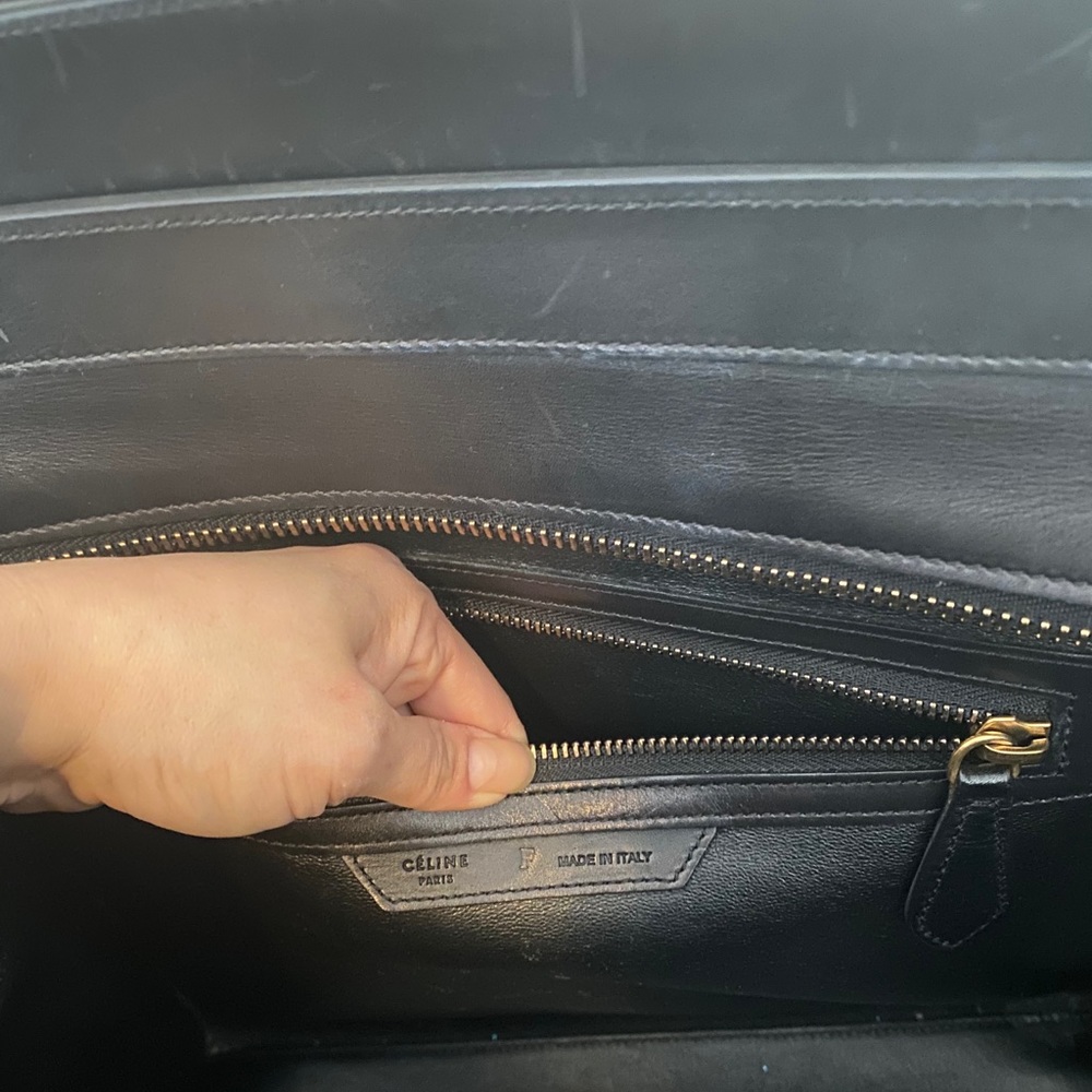 AUTHENTIC Celine mini luggage handbag - Picture 5 of 5